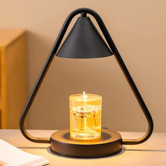 Table Lamp,Aromatherapy Desk Lamps,Romantic Candle Warmer Desk Lamp,Timing and Dimming Electric Wax Melt Lamp,Aromatherapy Lamp for Spa Club (Free Two Light lamp)